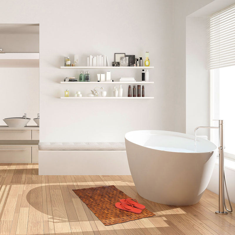 Bambus BADVORLEGER Badteppich 80×50cm