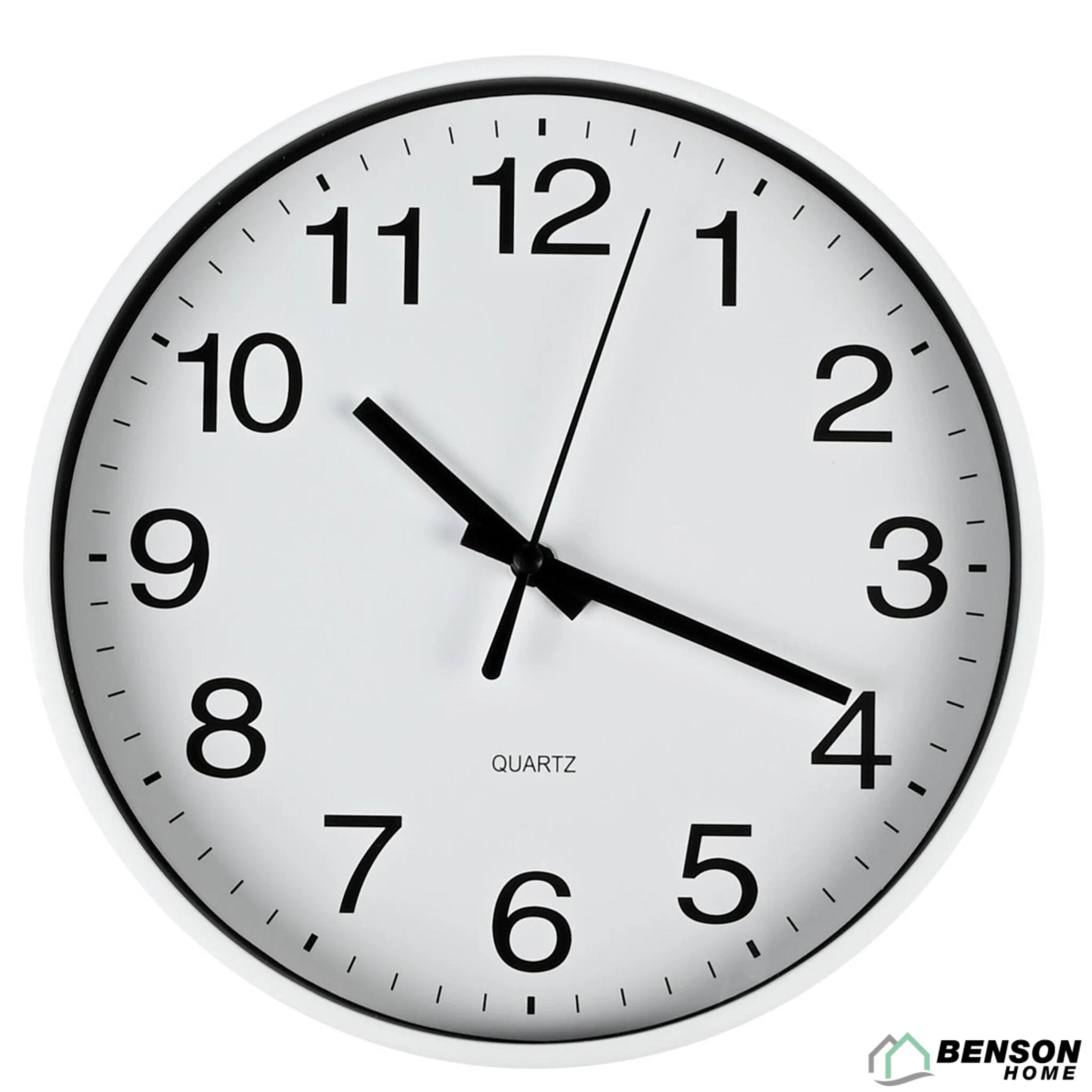 Wanduhr Uhr in Schwarz oder Weiss Ø20 cm