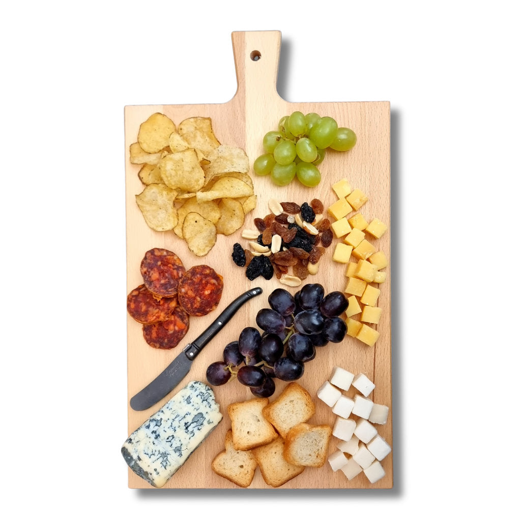 Boston 402 | Schneidebrett und Servierbrett aus Buchenholz 41,5 × 24 cm
