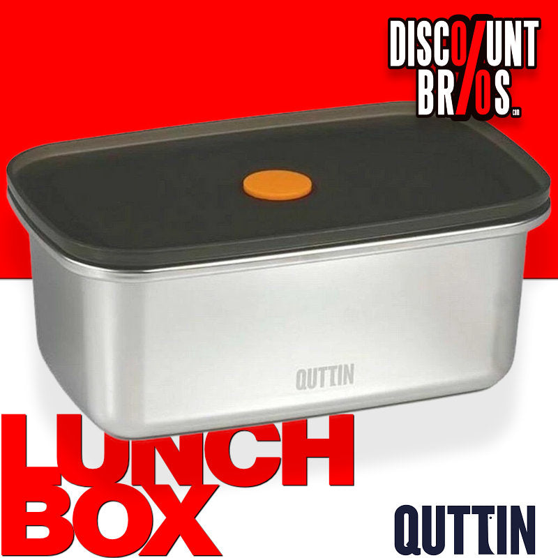 Quttin Edelstahl LUNCHBOX Vorratsdose mit Vakuumverschluss 1l
