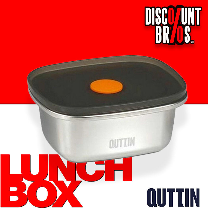 Quttin Edelstahl LUNCHBOX Vorratsdose mit Vakuumverschluss 250ml