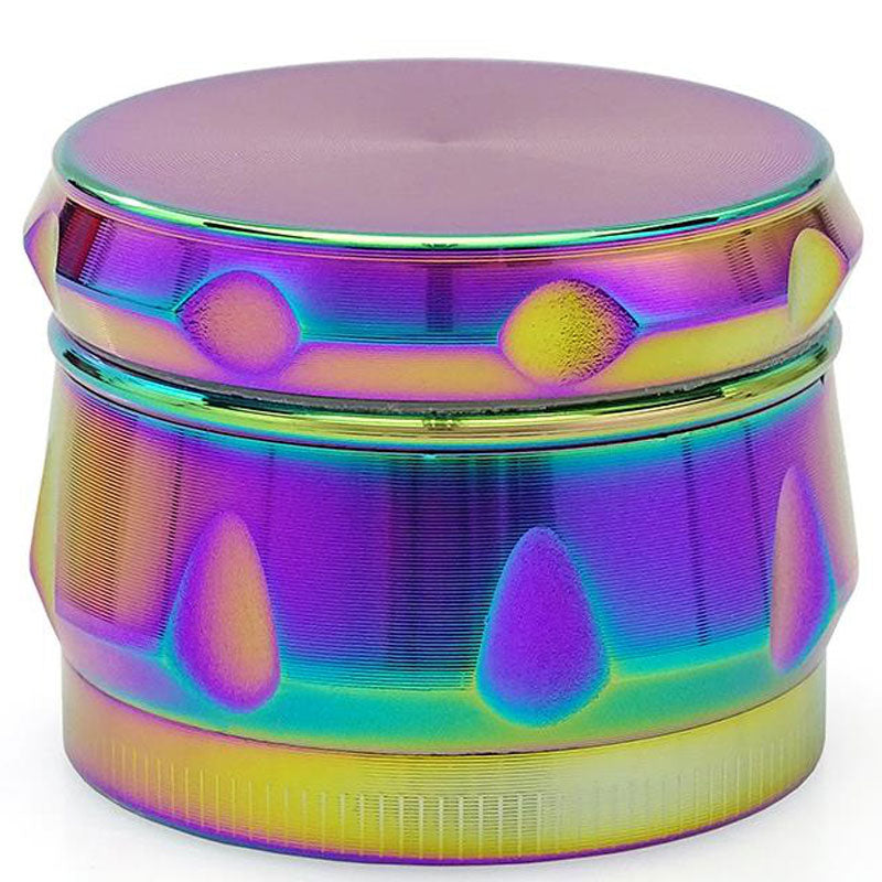 Gewürzmühle GRINDER RAINBOW Regenbogen 4-teilig aus Metall Ø41mm