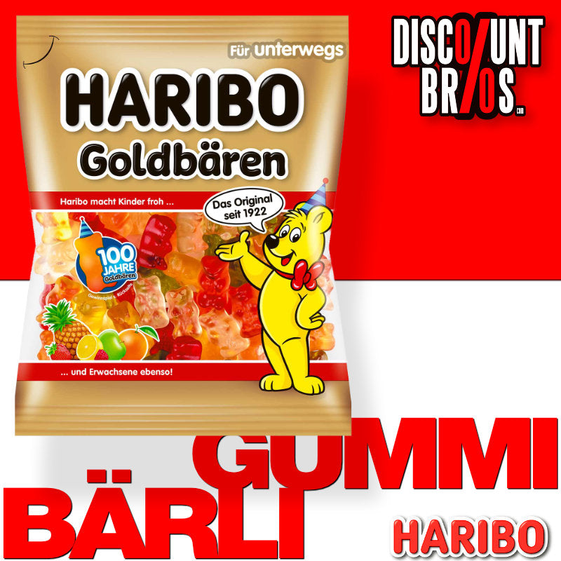 HARIBO Goldbären GUMMIBÄRLI 100g
