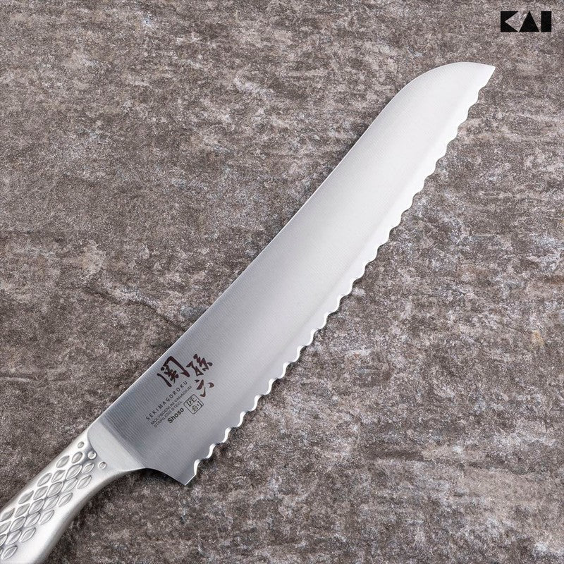 KAI SEKISAROKU SHOSO Takumisou Brotmesser 210 mm EDELSTAHL