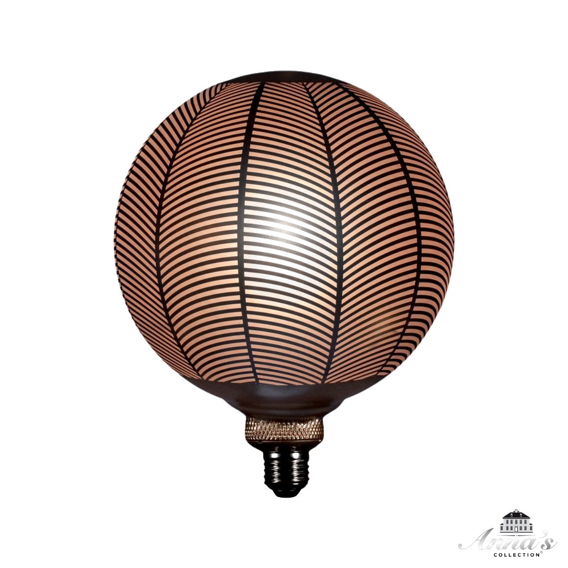 Anna's Collection LED-Leuchtmittel Palmblatt E27 4 W dimmbar, 12,5 × 17 cm
