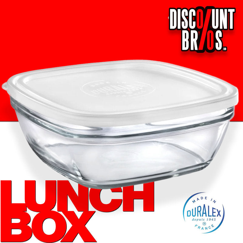 Duralex SCHÜSSEL mit DECKEL Vorratsdose Aufbewahrungsbox Lunchbox Frische Box 2l 20cm Transparent