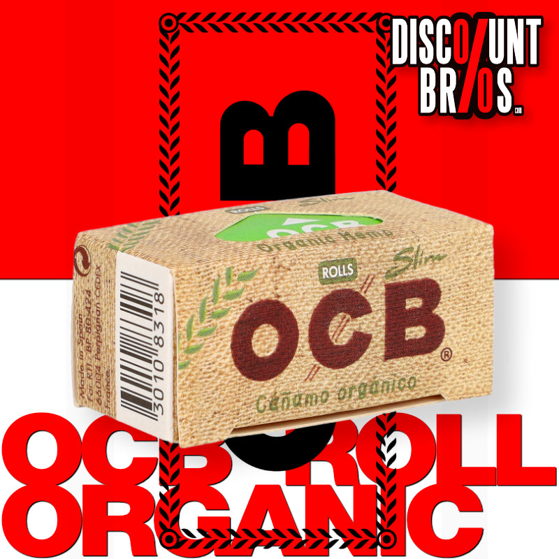 OCB Organic Hemp Slim Rolls 4 m ungebleichtes Hanfpapier