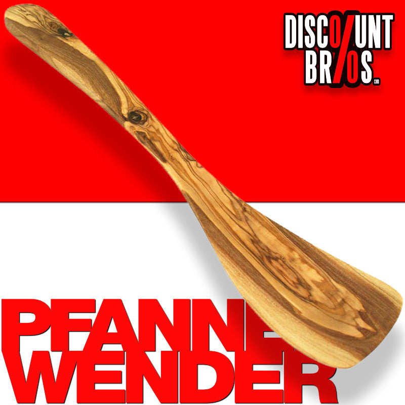 olivenholz-erleben | Pfannenwender aus Olivenholz 30 cm | gefertigt in Deutschland