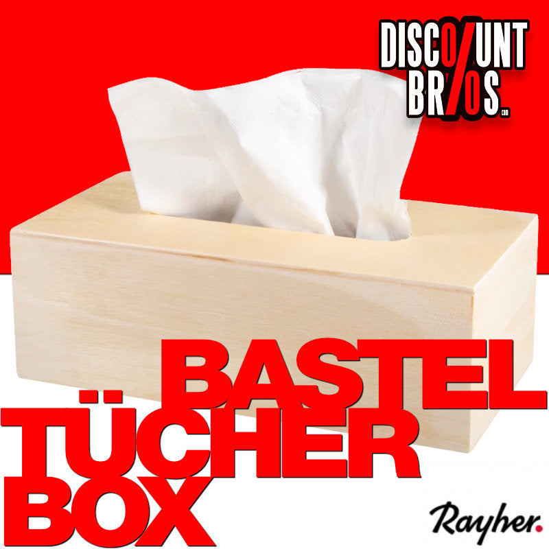 Tücherbox Tissues Box KOSMETIKTÜCHERBOX aus unbehandeltem FSC-Holz zum dekorieren