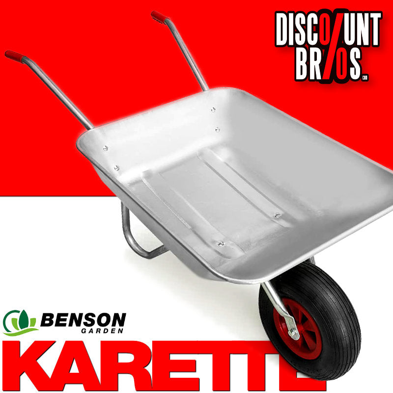 Garette KARRETTE Schubkarre VERZINKT