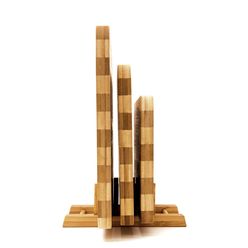 3er-SET Bambus-Holz Küchenbretter SCHNEIDEBRETTER Tranchierbretter