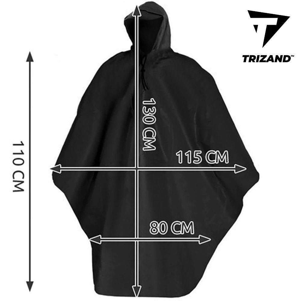 Trizand universal Velo Fahrrad Regenponcho Regenschutz Pelerine Regenumhang