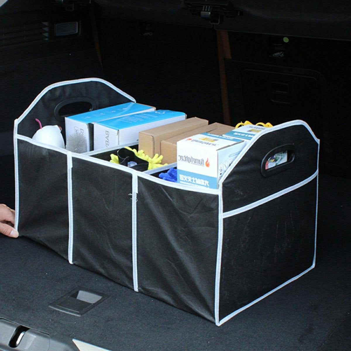 VERK 15194 faltbarer Kofferraum-Organizer 58 × 32,5 × 32,5 cm