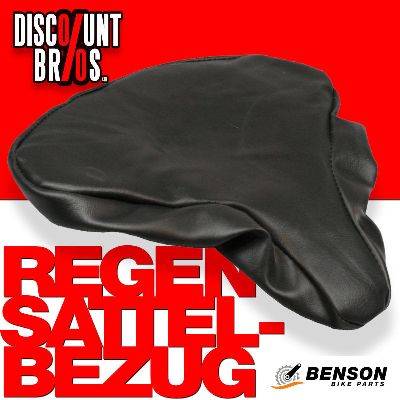 Velo Fahrrad SATTELBEZUG Regen-Sattelüberzug für Fahrradsattel SCHWARZ