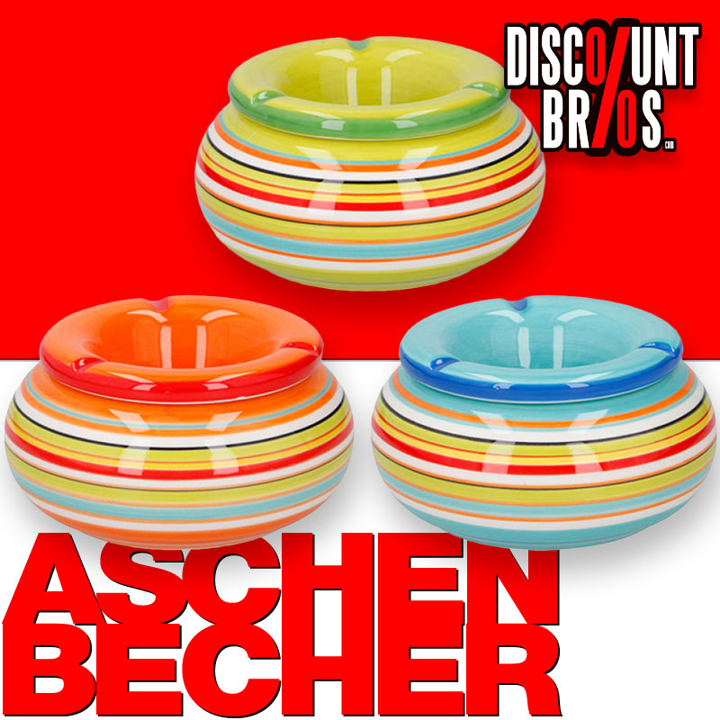 Aschenbecher STURM-ASCHENBECHER aus Keramik Ø13cm