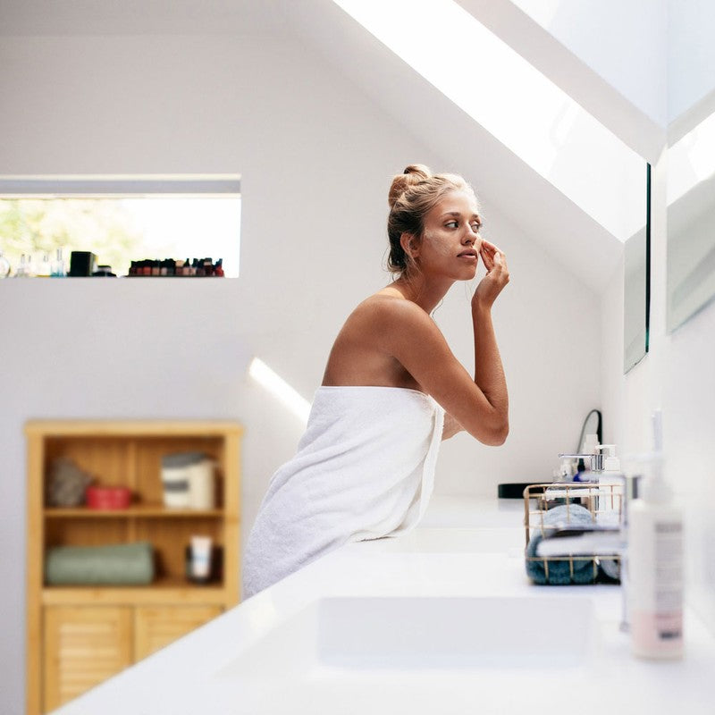 Badezimmerschrank SCHRANK aus Bambusholz LAMELL