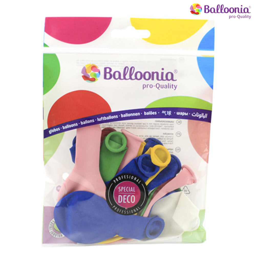 Bunte Luftballone 22 cm, 20er-Pack