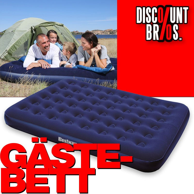 Bestway LUFTBETT Luftmatratze Doppelbett Gästebett 203x152x22cm