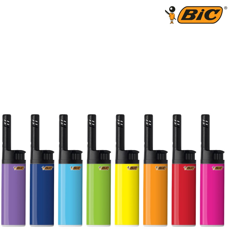 10 Stk. BIC® EZ REACH Feuerzeug MINI STABFEUERZEUG