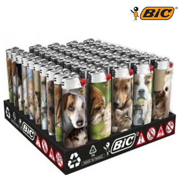 BIC® Einwegfeuerzeug MAXI FEUERZEUG Cats & Dogs