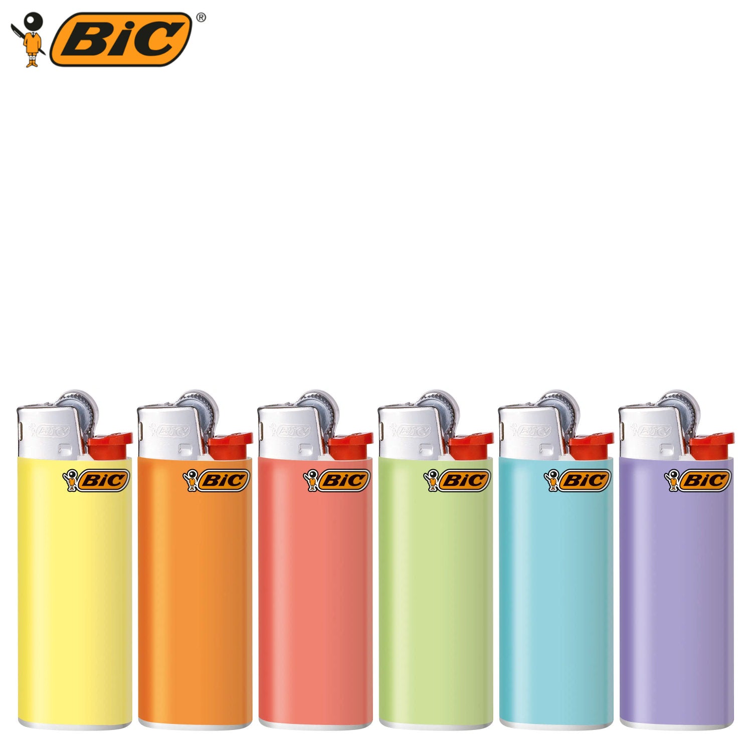 BIC® Einwegfeuerzeug MINI FEUERZEUG J25 PASTEL