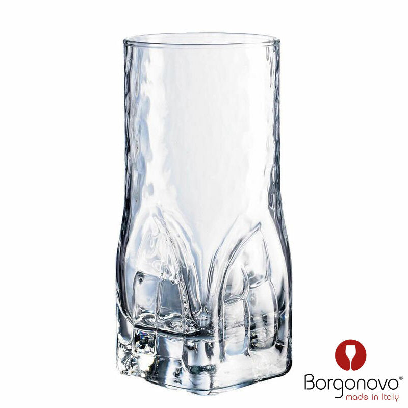 Borgonovo Frosty Longdrinkglas 470 ml, einzeln oder im 4er-Set