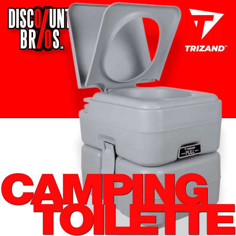Mobile Campingtoilette TOILETTE mit Spülfunktion, Outdoor WC, Reise WC, Wohnmobil, Bootstoilette, Notfalltoilette