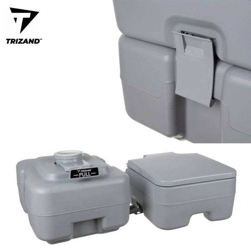 Mobile Campingtoilette TOILETTE mit Spülfunktion, Outdoor WC, Reise WC, Wohnmobil, Bootstoilette, Notfalltoilette