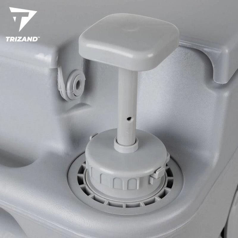 Mobile Campingtoilette TOILETTE mit Spülfunktion, Outdoor WC, Reise WC, Wohnmobil, Bootstoilette, Notfalltoilette