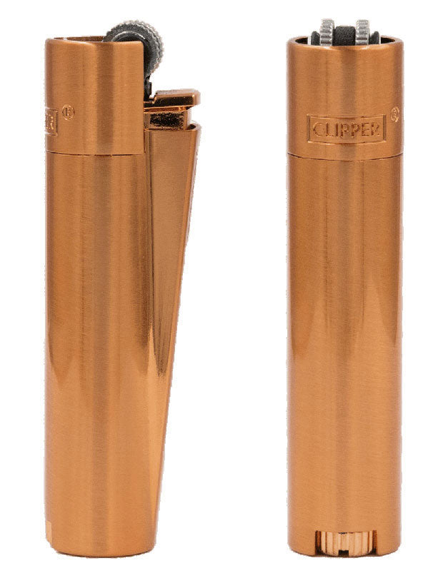 Clipper® METALL FEUERZEUG Mehrwegfeuerzeug ROSE GOLD