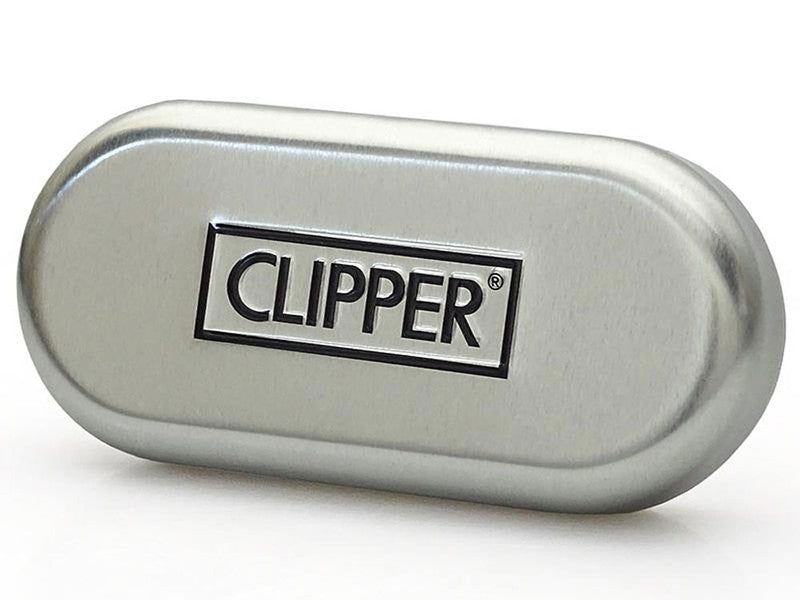 Clipper® METALL FEUERZEUG Mehrwegfeuerzeug BLACK GRADIENT
