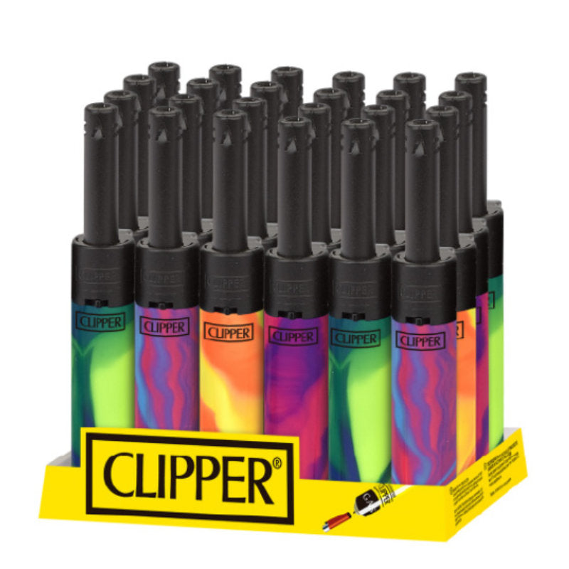 CLIPPER® Feuerzeug MINI STABFEUERZEUG Nebula-Motive
