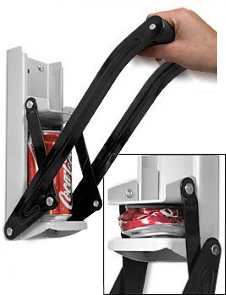 Dosenzerkleinerer XL DOSENPRESSE mit Flaschenöffner für 33cl + 50cl Dosen