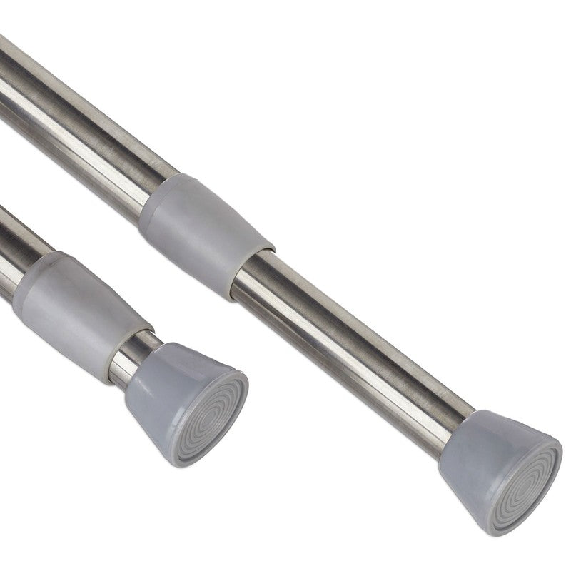 Teleskop Duschstange DUSCHVORHANGSTANGE Vorhangstange Teleskopstange Kleiderstange aus Edelstahl 130-220cm