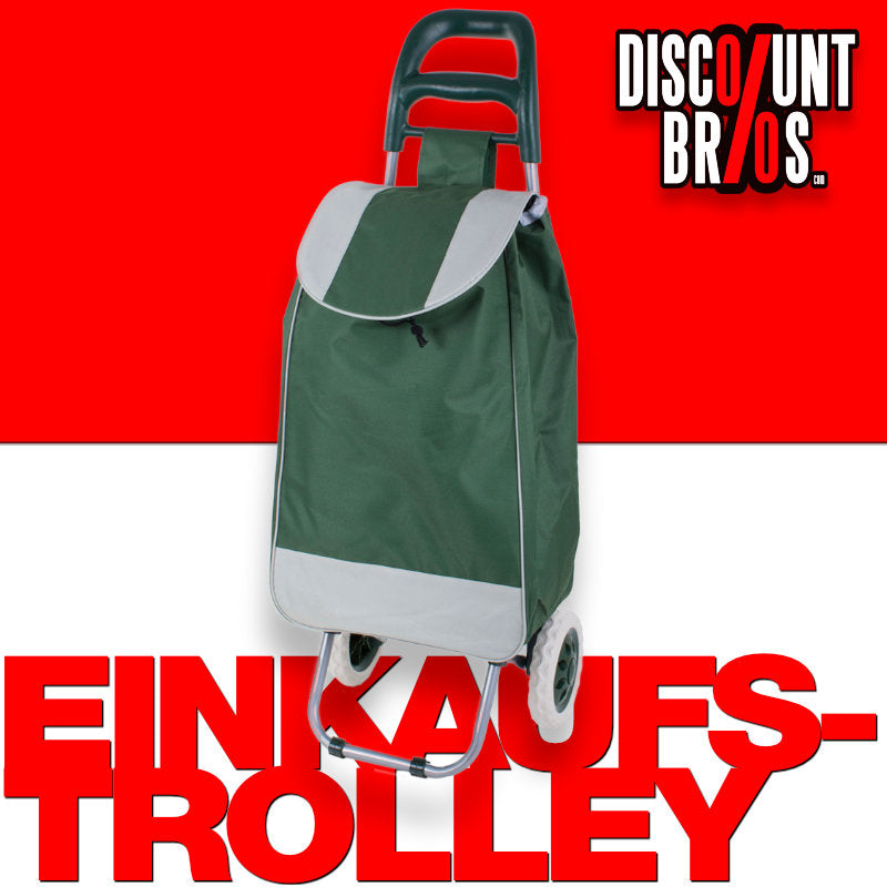 Einkaufstrolley EINKAUFSWAGEN Einkaufsroller Transportroller GRÜN