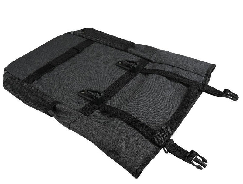 LASTPACK Velo- Fahrrad-GEPÄCKTASCHE Fahrradtasche für Gepäckträger 15l DUNKELGRAU