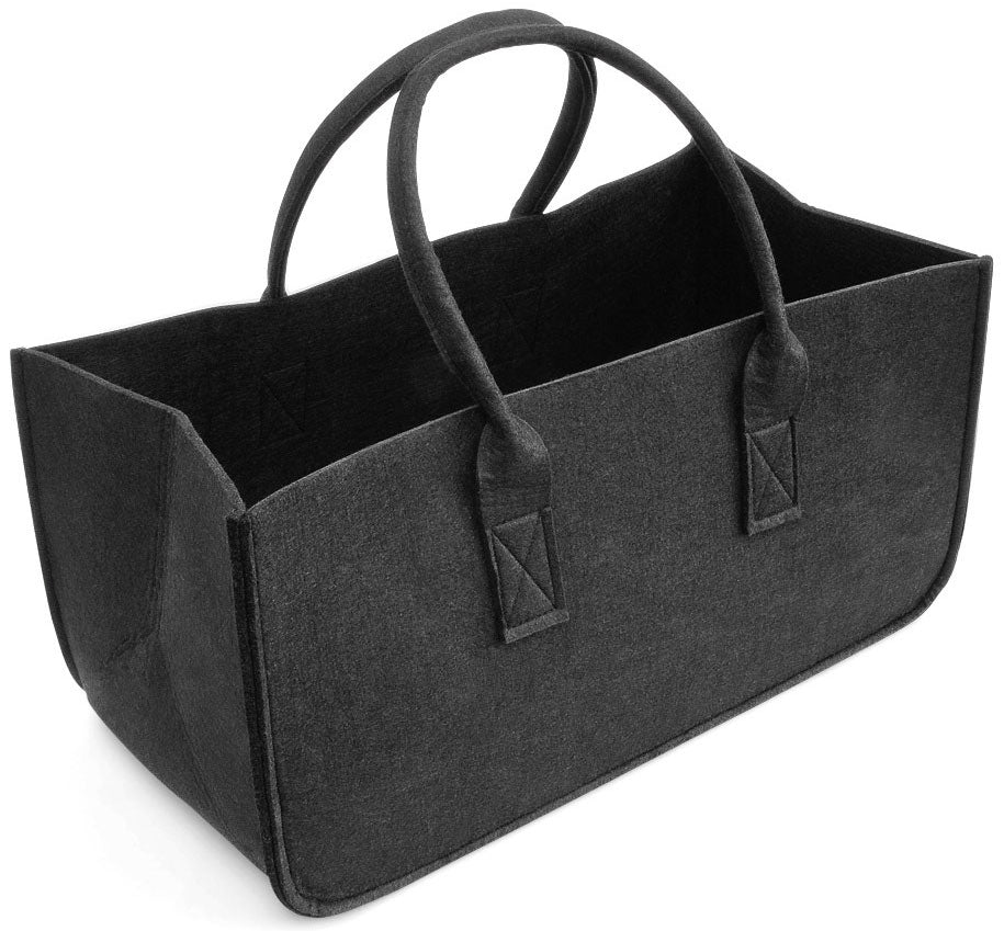 Tragetasche Filztasche Tasche für Kaminholz aus Filz 50 × 25 × 25 cm