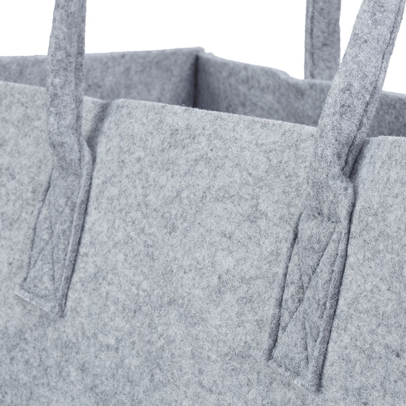 Tragetasche Filztasche Tasche für Kaminholz aus Filz 50 × 25 × 25 cm