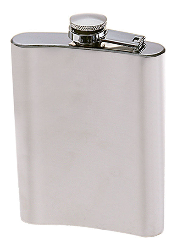 Geschenk-Set Flachmann 6-teilig Chrom Karo 8oz