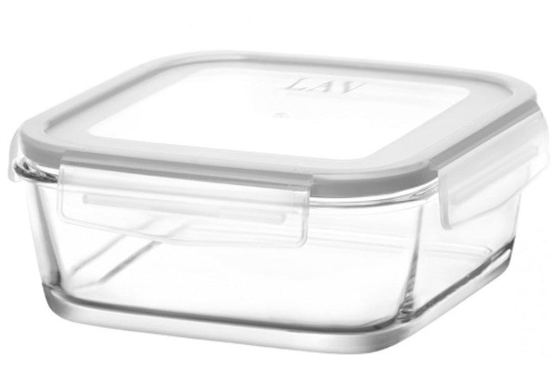 1150ml QUADRATISCHE Glas Frischhaltedose PREMIUM VORRATSDOSE Aufbewahrungsbox Frische Box
