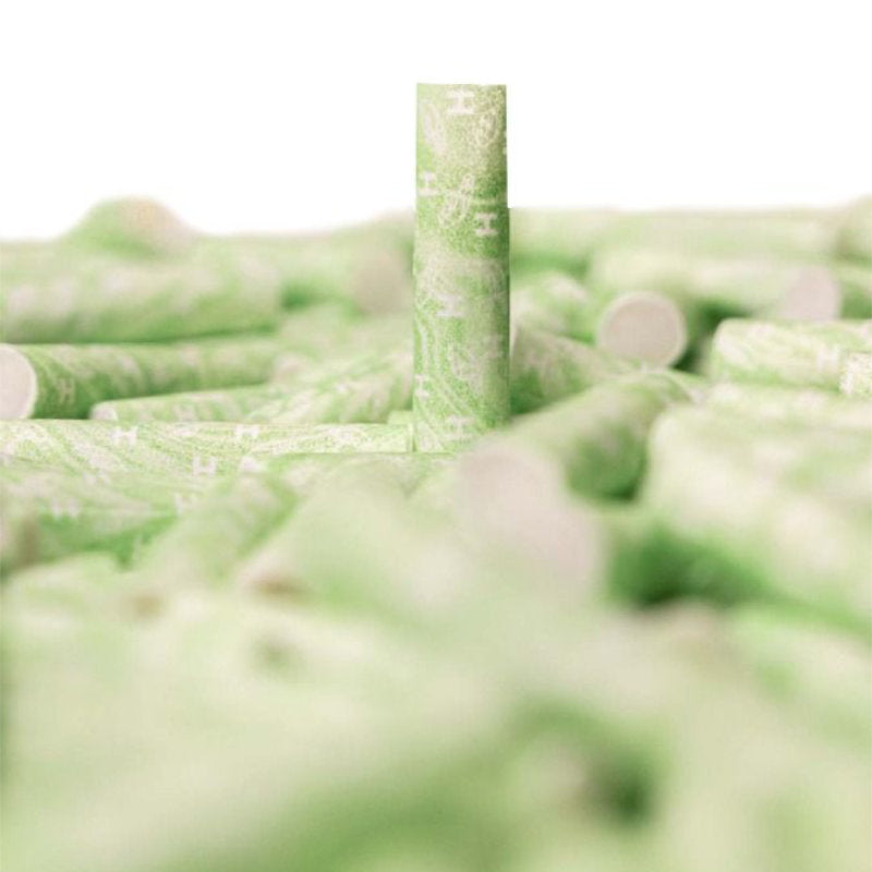 Hybrid Supreme AKTIVKOHLEFILTER 6.4 mm Extra Slim (55 Stück) – Special Edition – Grün