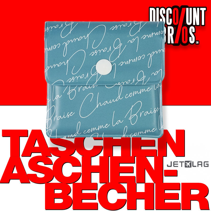 JET LAG Feldaschenbecher TASCHEN-ASCHENBECHER in verschiedenen Sujets
