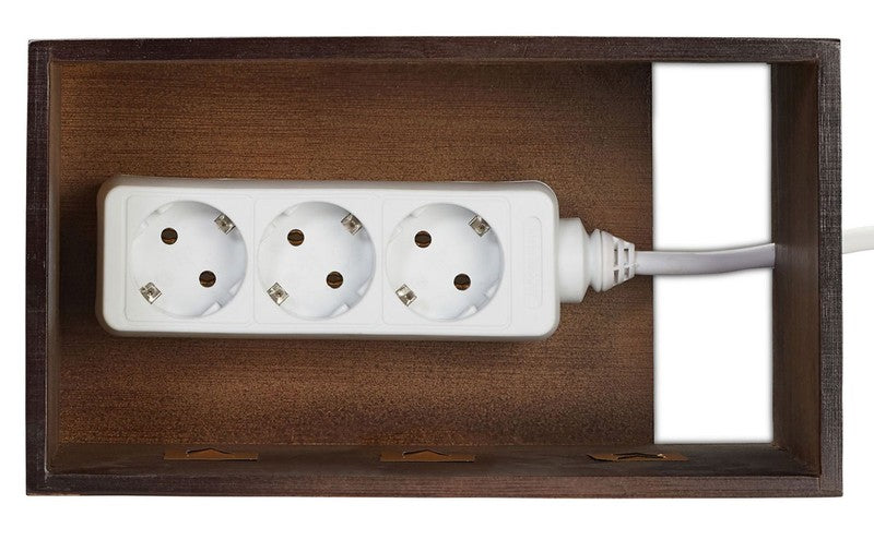 KABELBOX Ladestation Organzier Bambus Holz