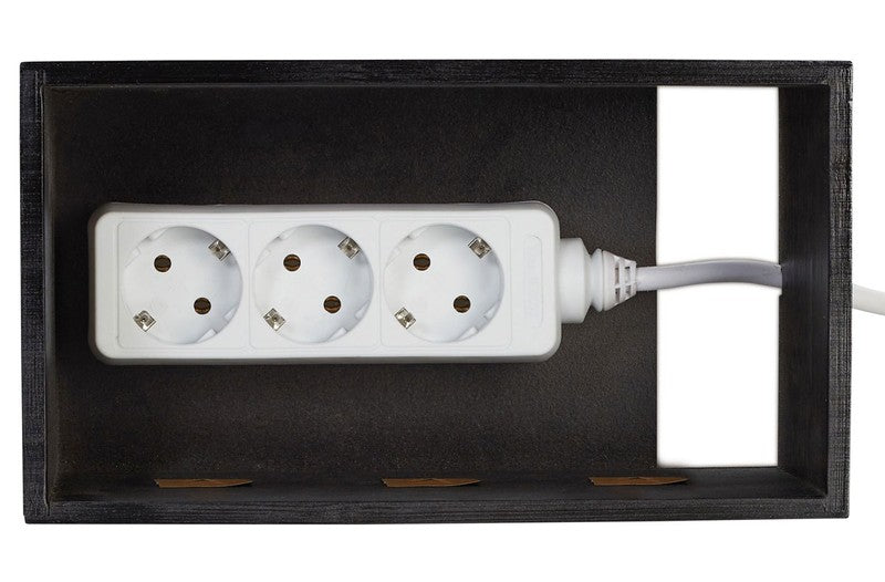 KABELBOX Ladestation Organzier Bambus Holz