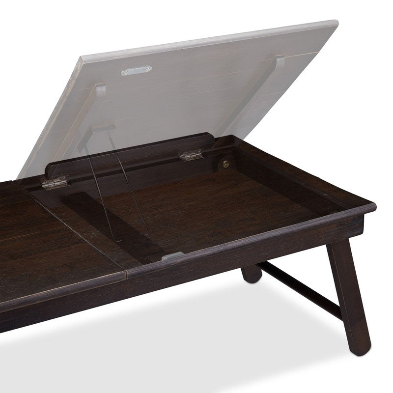 Bett-Tisch Laptoptisch Betttablett Braun