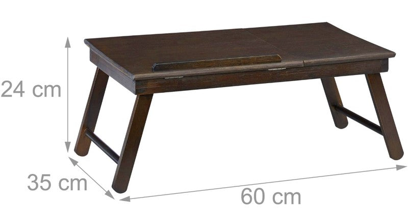 Bett-Tisch Laptoptisch Betttablett Braun