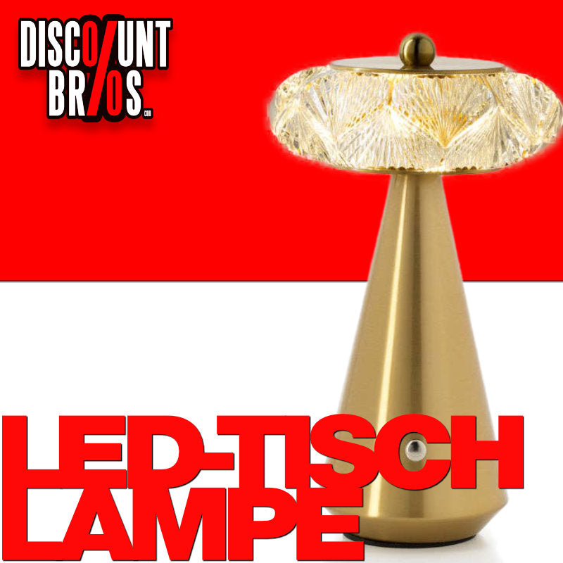 Bazar Bizar Living - Die Diamant-Diva LED-Tischlampe