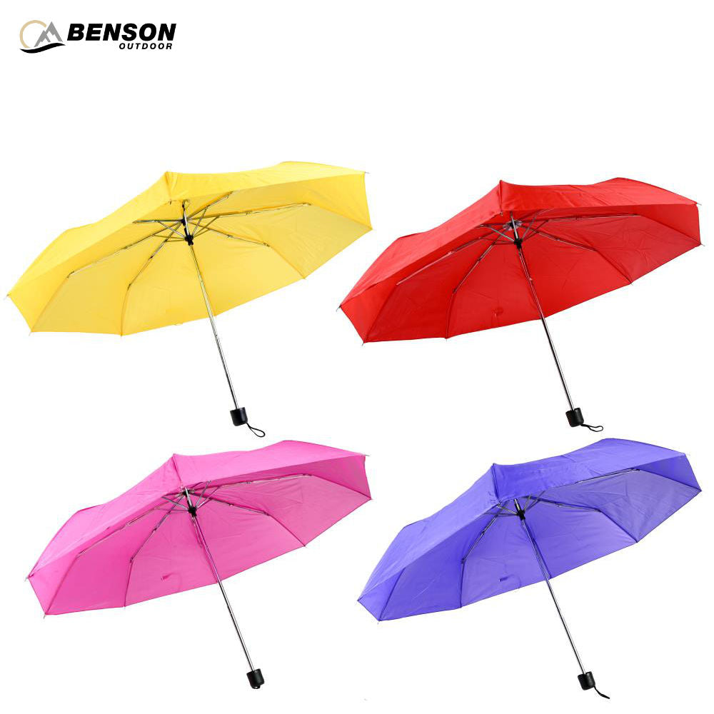 Mini Taschenregenschirm in Leuchtfarben Ø 87 cm