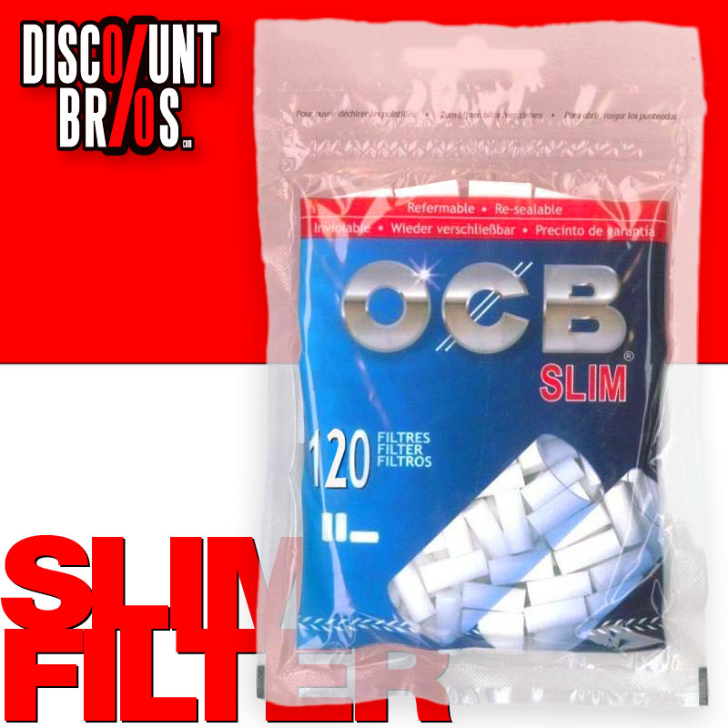 120 Stk. OCB Filter Tips SLIM