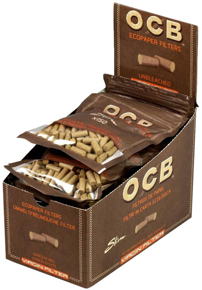 150 Stk. OCB VIRGIN Filter Tips SLIM